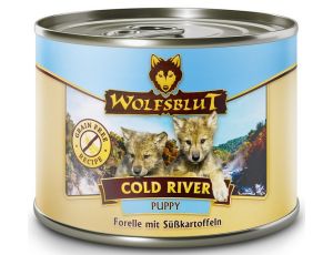 Wolfsblut Dog Puppy Cold River - pstrąg i bataty puszka 200g