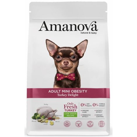 Amanova Adult Mini Obesity Turkey Delight 2kg