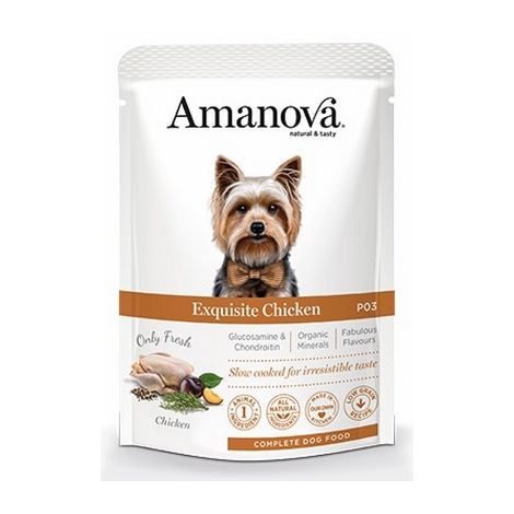 Amanova Dog Adult Exquisite Chicken - kurczak saszetka 100g [P03]