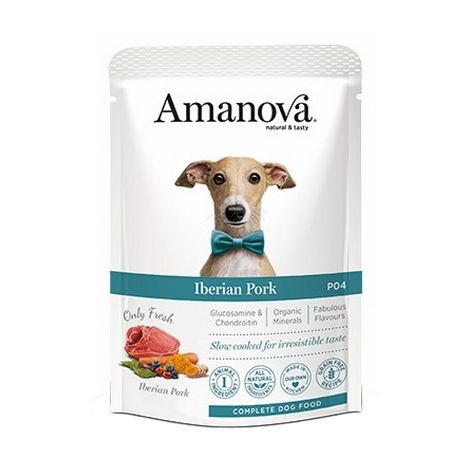 Amanova Dog Adult Iberian Pork - wieprzowina saszetka 300g [P04]