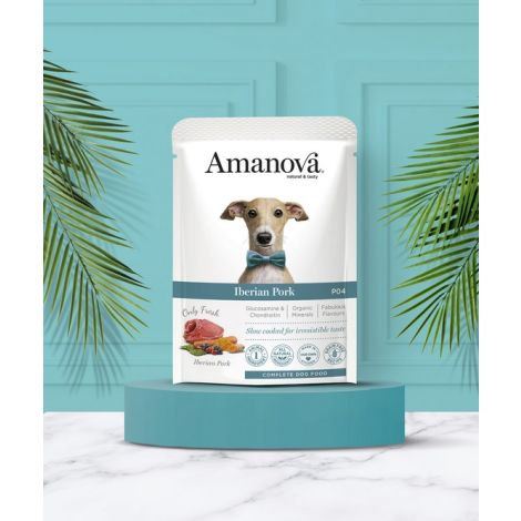 Amanova Dog Adult Iberian Pork - wieprzowina saszetka 300g [P04] - 3