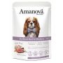 Amanova Dog Adult Brilliant Beef & Chicken - wołowina i kurczak saszetka 300g [P01]