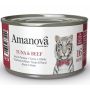 Amanova Cat Tuna & Beef - tuńczyk i wołowina w bulionie puszka 70g [16]