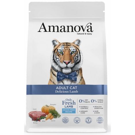 Amanova Cat Adult Delicious Lamb - jagnięcina 1,5kg