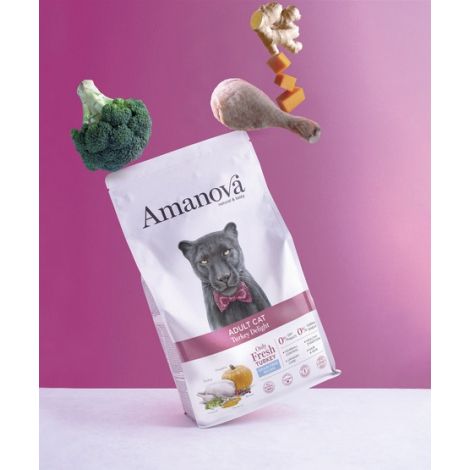 Amanova Cat Adult Turkey Delight - indyk 1,5kg - 3