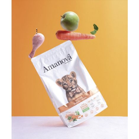 Amanova Cat Kitten Exquisite Chicken - kurczak 300g - 3