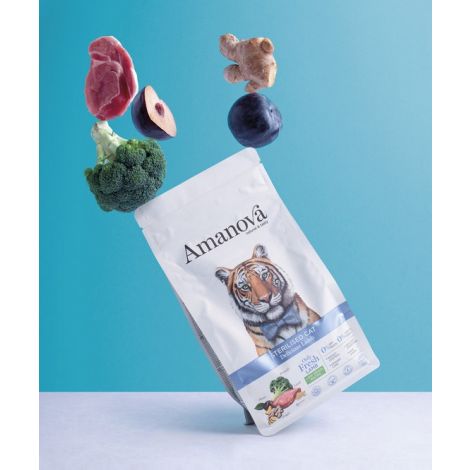 Amanova Cat Sterilised Delicious Lamb - jagnięcina 300g - 3