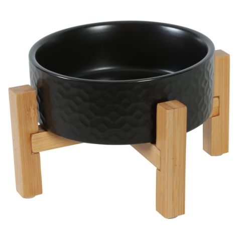 Zolux Miska ceramiczna dla psa i kota Keramo Solo 300ml czarna