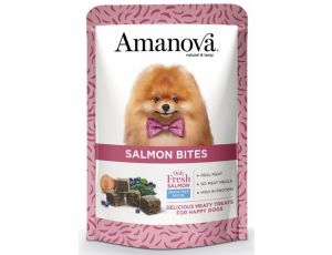 Amanova Dog Salmon Bites - łosoś 100g
