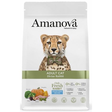 Amanova Cat Adult Divine Rabbit - królik 6kg