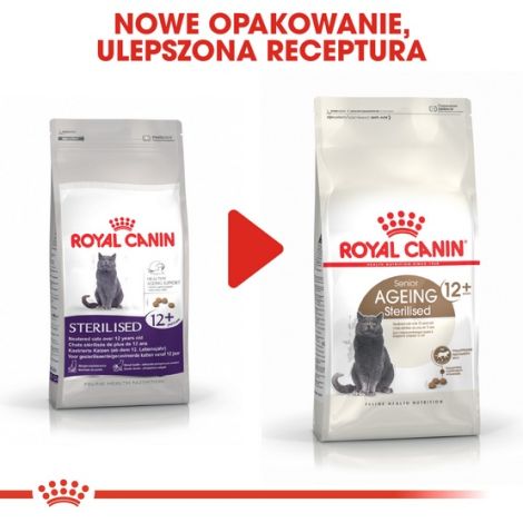 Royal Canin Ageing +12 Sterilised karma sucha dla kotów dojrzałych, sterylizowanych 400g - 3