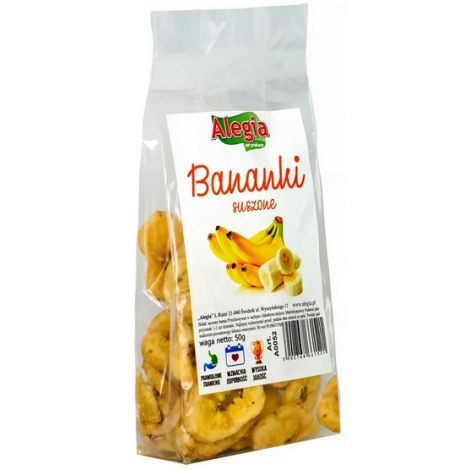 Alegia Banany suszone 50g - 2