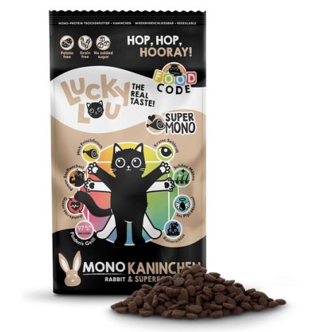 Lucky Lou Food Code Mono Królik 340g - 2