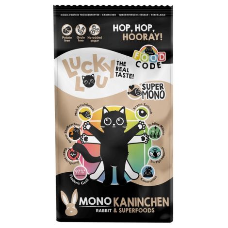 Lucky Lou Food Code Mono Królik 750g