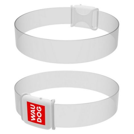 Collar WauDog LED Obroża z podświetleniem LED, klamra magnetyczna, 25mm/45cm