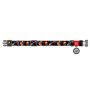 Collar WauDog Nylon Obroża nylonowa z QR-paszportem, plastikowy fastex, wzór POMARAŃCZE, 20mm/28-40cm - 2