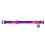 Collar WauDog Recycled Obroża nylonowa z QR-paszportem, gradient L 25mm/33-49cm fioletowy - 2