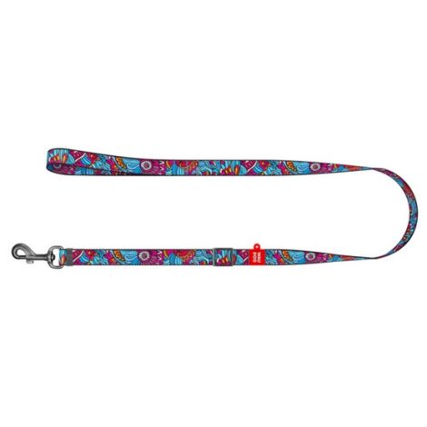 Collar WauDog Nylon Smycz nylonowa regulowana 25mm/152-183cm, wzór LATO - 2