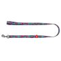Collar WauDog Nylon Smycz nylonowa regulowana 25mm/152-183cm, wzór LATO - 2