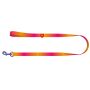 Collar WauDog Recycled Smycz nylonowa, gradient L-XXL 25mm/122cm pomarańczowy - 2