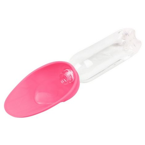 Collar WauDog Silicone Dysza do picia - końcówka 165x90mm różowa - 5