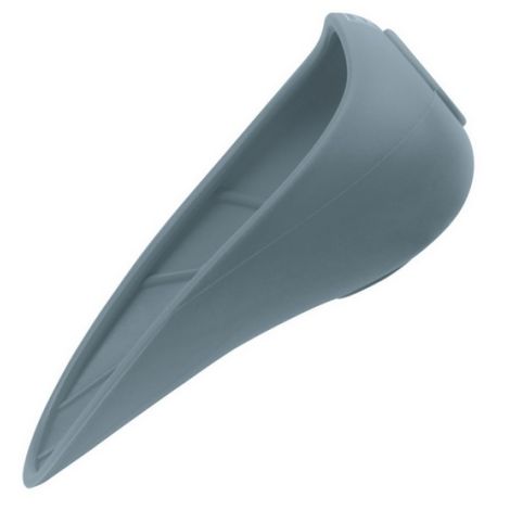 Collar WauDog Silicone Dysza do picia - końcówka 165x90mm szara - 2