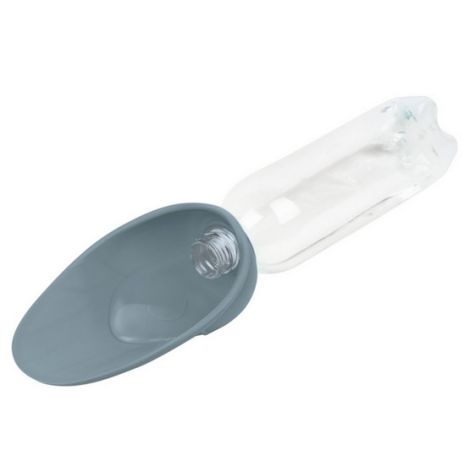Collar WauDog Silicone Dysza do picia - końcówka 165x90mm szara - 5