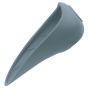 Collar WauDog Silicone Dysza do picia - końcówka 165x90mm szara - 2