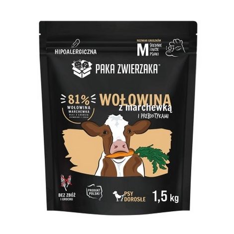 Paka Zwierzaka Seventh Heaven Wołowina z marchewką M 1,5kg
