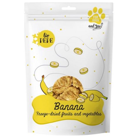 Paka Zwierzaka Lio PEPE Przysmak Banana (banan) 30g