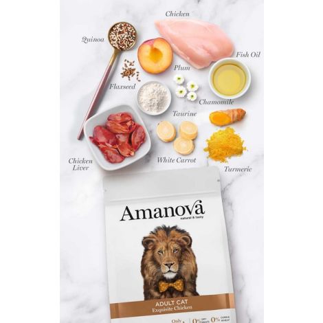 Amanova Cat Adult Exquisite Chicken - kurczak 6kg - 2