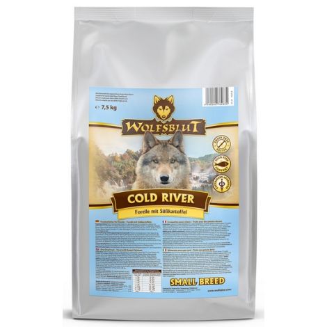 Wolfsblut Dog Cold River Small - pstrąg i bataty 7,5kg - 2